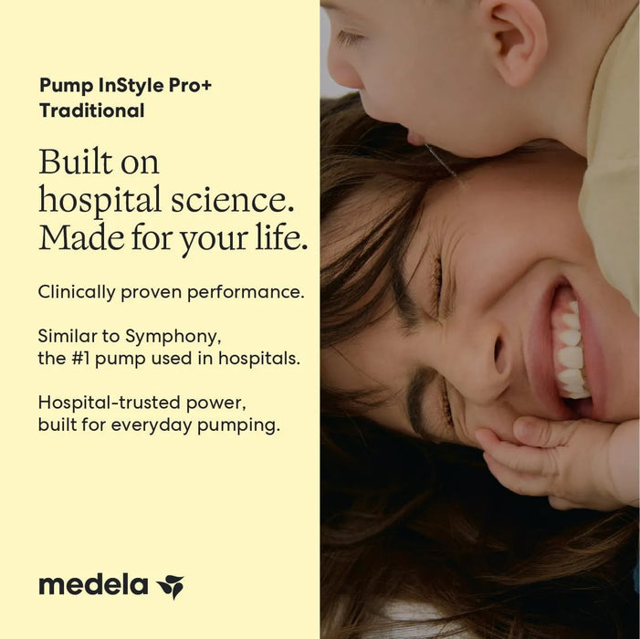 Medela® Pump In Style® Pro+ Double Electric Breast Pump | Rechargeable Portable Pump