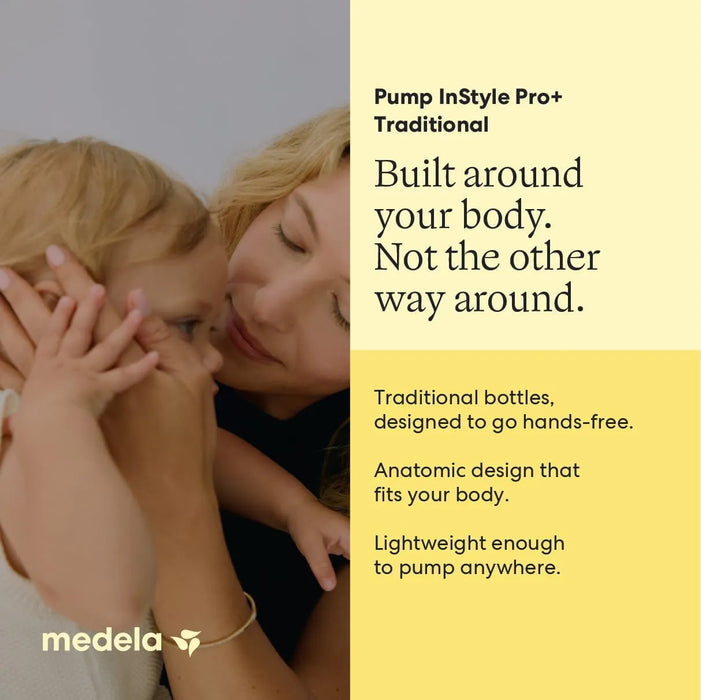 Medela® Pump In Style® Pro+ Double Electric Breast Pump | Rechargeable Portable Pump