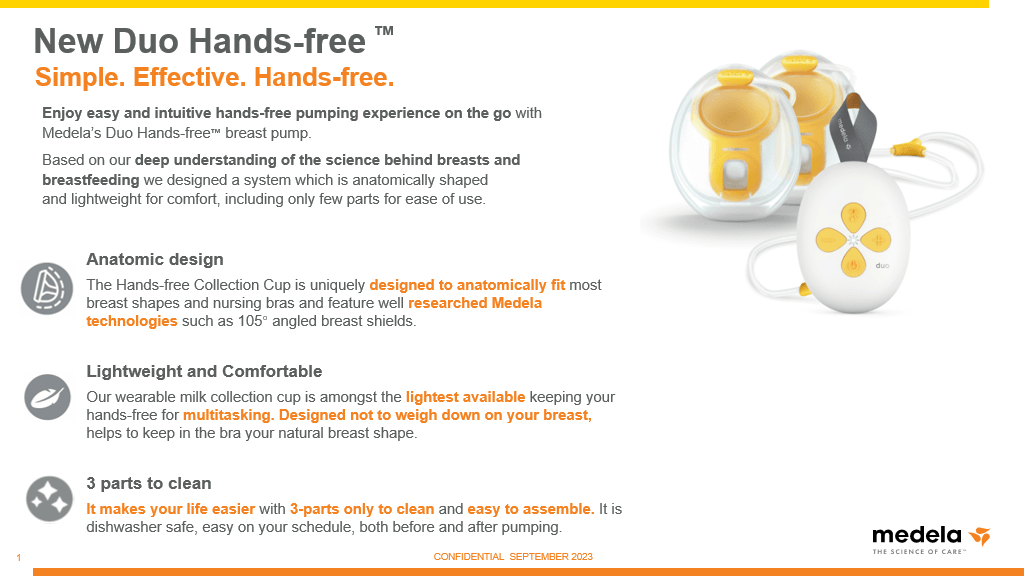 Medela® - Medela Duo Hands-free™ Breast Pump