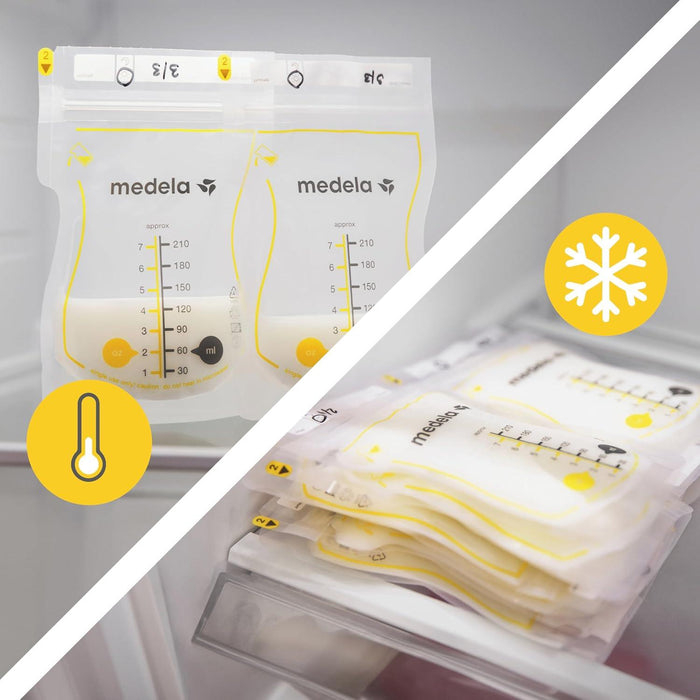 Medela® - Medela Easy Pour Breast Milk Storage Bags 6oz/180ml