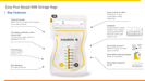 Medela® - Medela Easy Pour Breast Milk Storage Bags 6oz/180ml