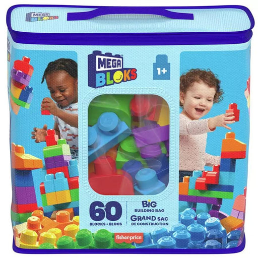 Mega Bloks - Mega Bloks 60 Piece First Builders Big Building Bag - Classic