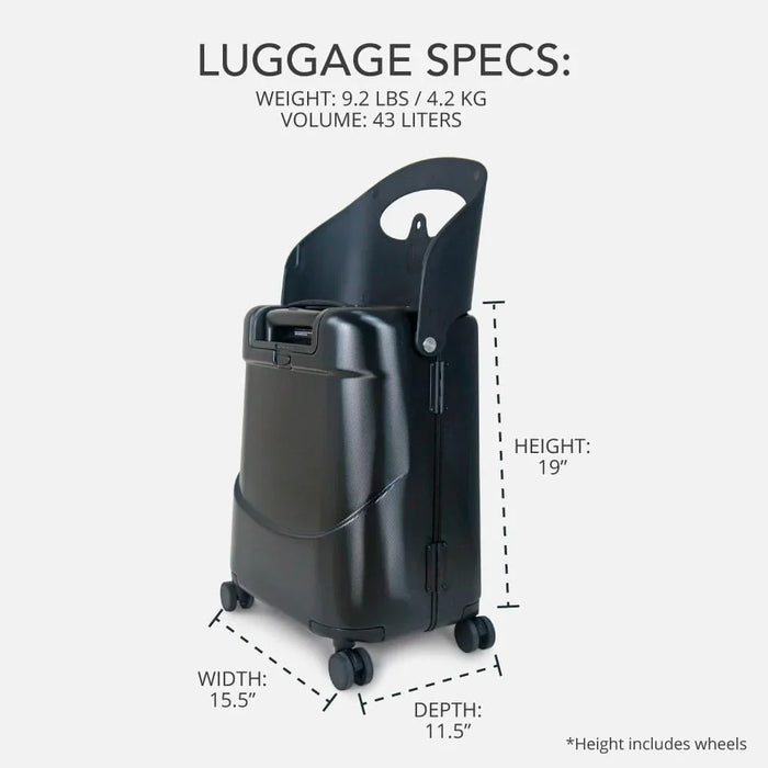 MiaMily - Miamily Ride-On Trolley Carry-On Luggage - 18 inches