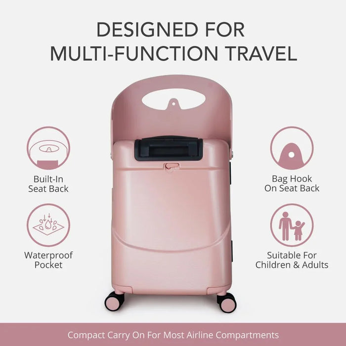 MiaMily - Miamily Ride-On Trolley Carry-On Luggage - 18 inches