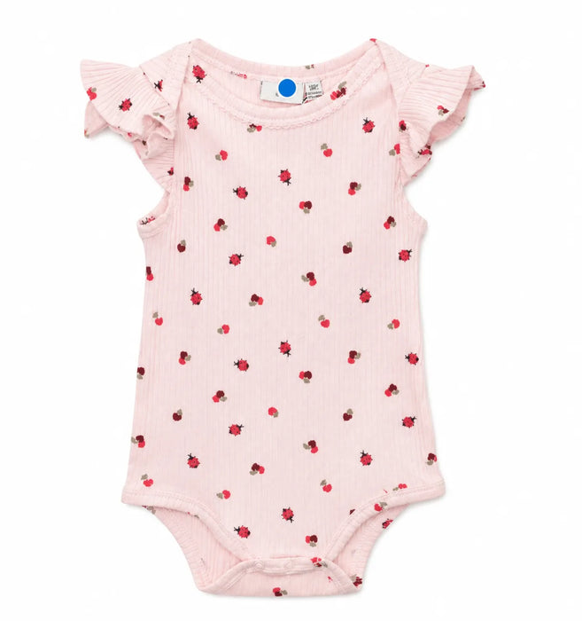 M.I.D® Baby Diaper Cover BodySuit Pink Soft Fit | 3m to 24m