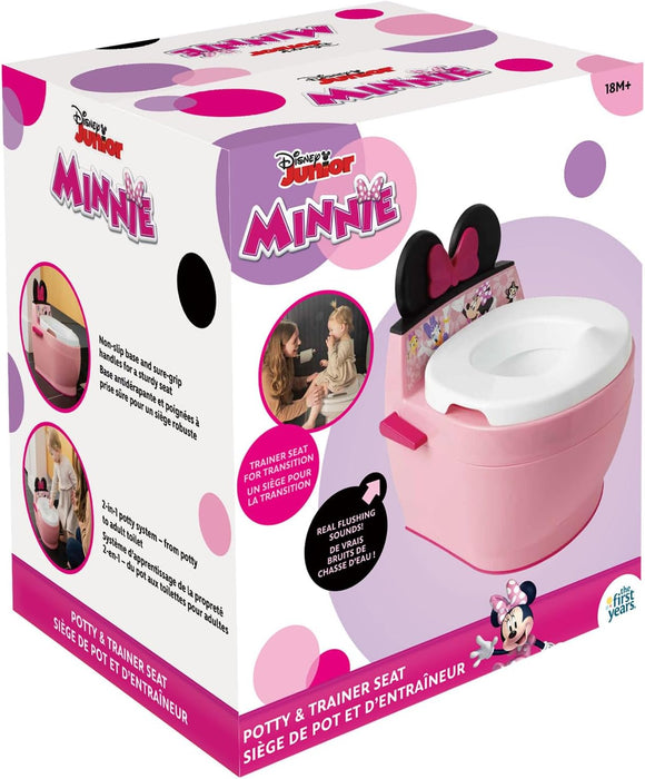 Pot et siège de toilette 2 en 1 Minnie Mouse de Disney – Les Premières Années
