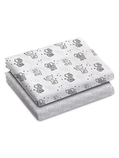 Mish Mash Baby® - 2 Receiving Blankets + 1 Crib Sheet w/ Tin Box by Mish Mash