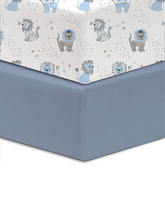 Mish Mash Baby® - Mish Mash - Fitted Flannel Crib Sheets (2 Pack)