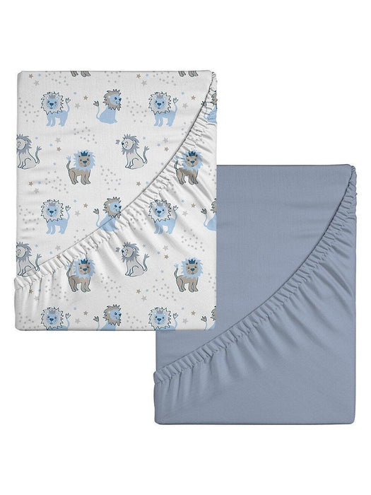 Mish Mash Baby® - Mish Mash - Fitted Flannel Crib Sheets (2 Pack)