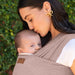 Moby® - Moby Waffle Knit Baby Wrap – Sandstone | Soft, Breathable Carrier for Newborns