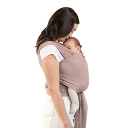 Moby® - Moby Waffle Knit Baby Wrap – Sandstone | Soft, Breathable Carrier for Newborns