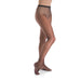 Mondor 321 black fishnet dance tights shown on model standing against a white background.