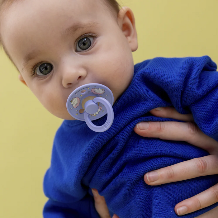 Bibs Original Natural Latex Rubber Pacifiers | ROUND Nipple | x MOOMIN Characters