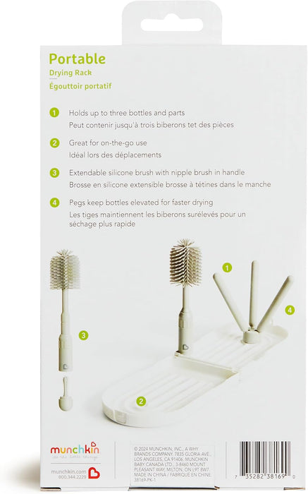 Munchkin Portable Drying Rack - For Baby Bottles & Accessories