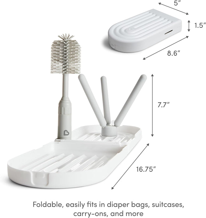 Munchkin Portable Drying Rack - For Baby Bottles & Accessories