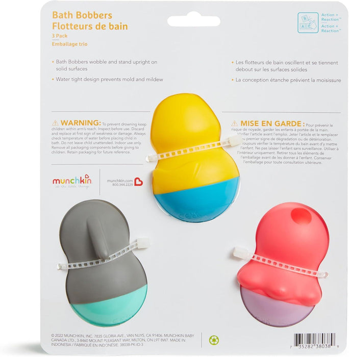 Munchkin® - Munchkin Bath Bobbers - 3 Pack - Octopus, Walrus & Dolphin