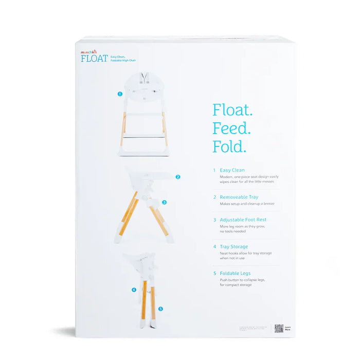 Munchkin® - Munchkin Float Easy Clean Foldable High Chair