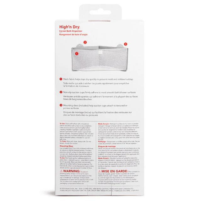Munchkin® - Munchkin High’n Dry Corner Bath Organizer