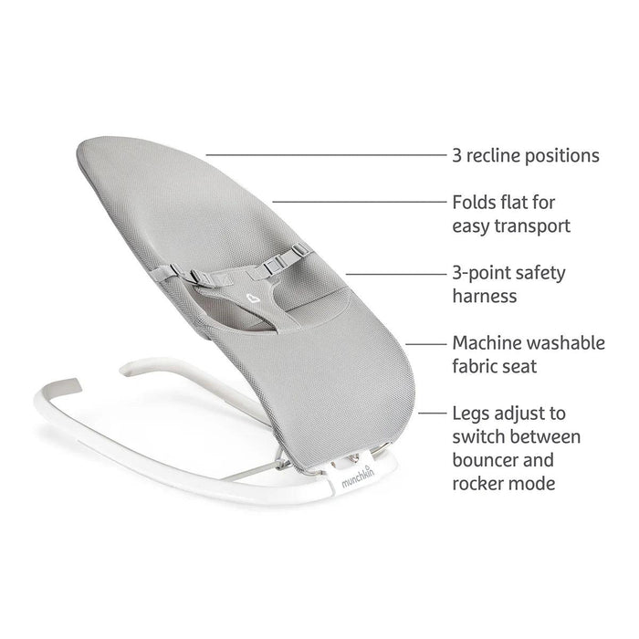 Munchkin® - Munchkin Sping 2-in-1 Baby Bouncer & Rocker