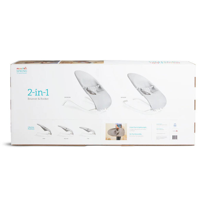 Munchkin® - Munchkin Sping 2-in-1 Baby Bouncer & Rocker
