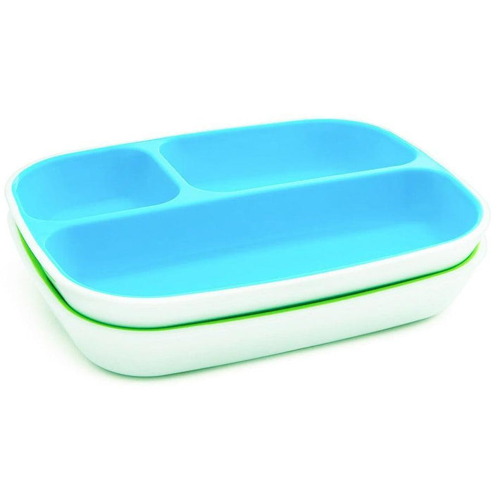 Munchkin® - Munchkin Splash Divided Baby Plate Set - Pack of 2