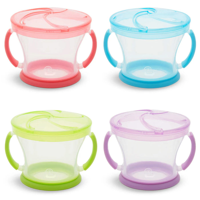 Munchkin Snack Catcher Toddler Snack Cup – Spill-Proof Snack Container (12m+) - 1 Cup