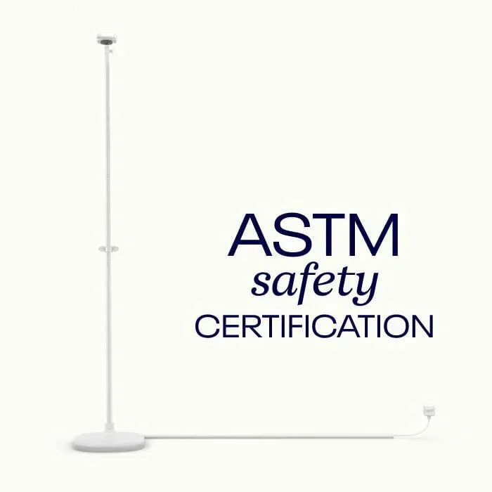 Nanit - Nanit Pro Smart Baby Monitor & Floor Stand - 1080p Wi-Fi Video & Sound Camera - White