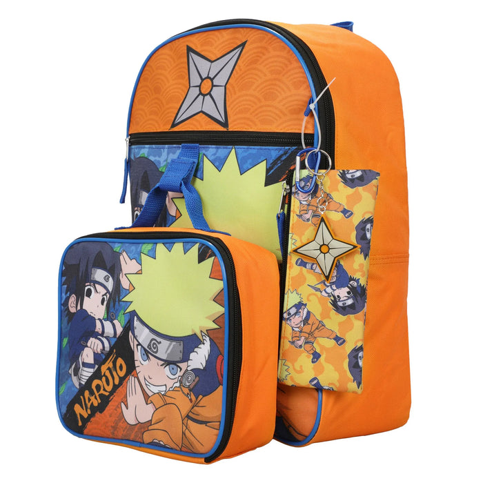 Naruto® Kids 5-Piece Backpack and Lunch Bag Set