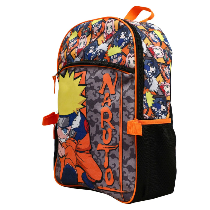 Ensemble de 5 pièces Naruto® sac à dos et sac à déjeuner pour enfants