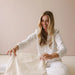 Snuggle me LoungerCurveCover organic cotton muslin