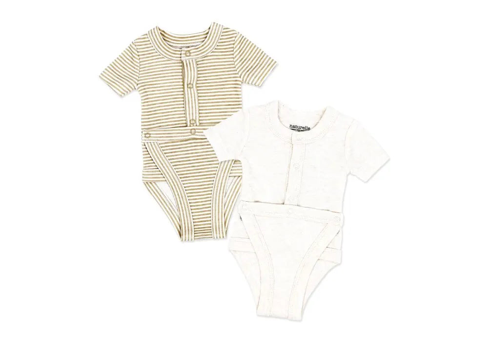 Gilet Couche Naturelle® Lot de 2 Blanc