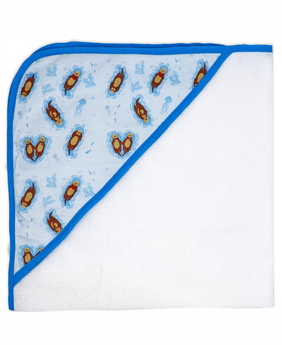 Baby Boys and Baby Girls 8 Piece Hooded Bath Towel and Wash Cloth Set