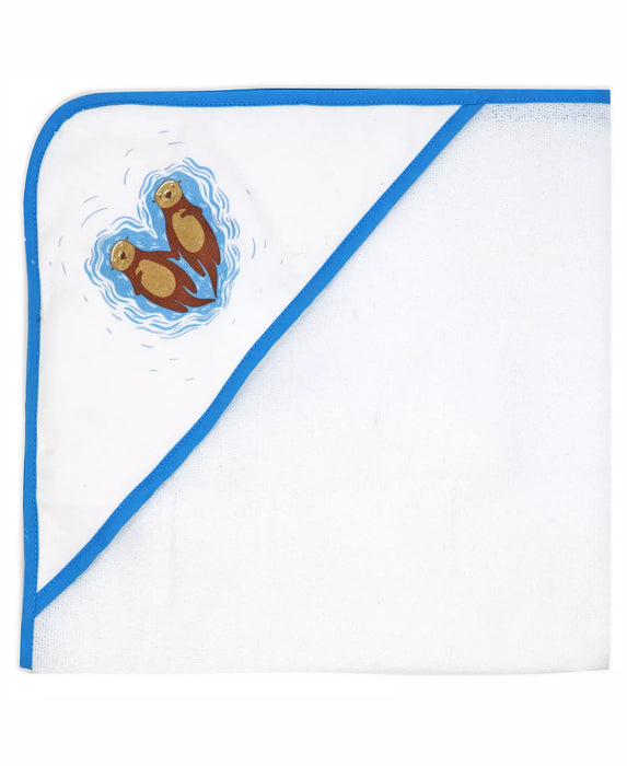 Baby Boys and Baby Girls 8 Piece Hooded Bath Towel and Wash Cloth Set