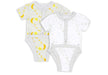 Necessities By Tendertyme - 2-Pack Diaper Vest With Full Body Snaps | 100% Cotton | Preemie - 6 Months
