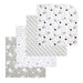 Necessities By Tendertyme - Necessities By Tendertym 4 Pack Flannel Receiving Blankets