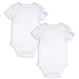 Necessities By Tendertyme - Necessities By Tendertyme 2-Pack Diaper Vest With Snaps | 100% Cotton | NB - 12 Months
