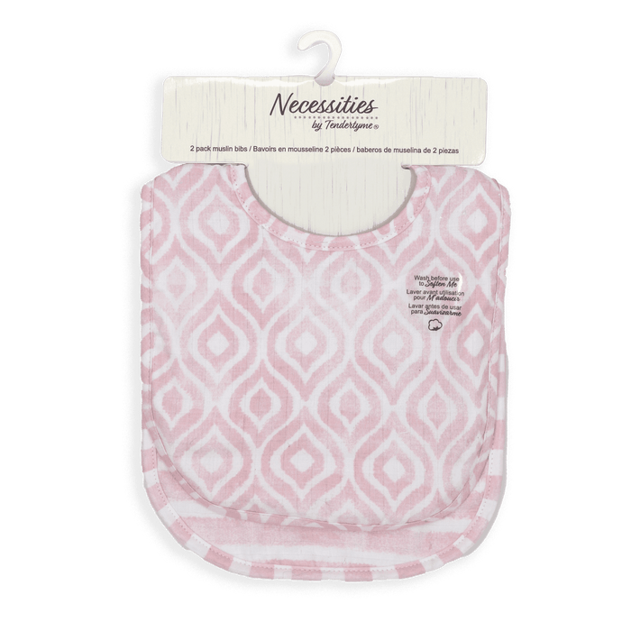 Necessities By Tendertyme - Necessities By Tendertyme 2 Pack Muslin Bib