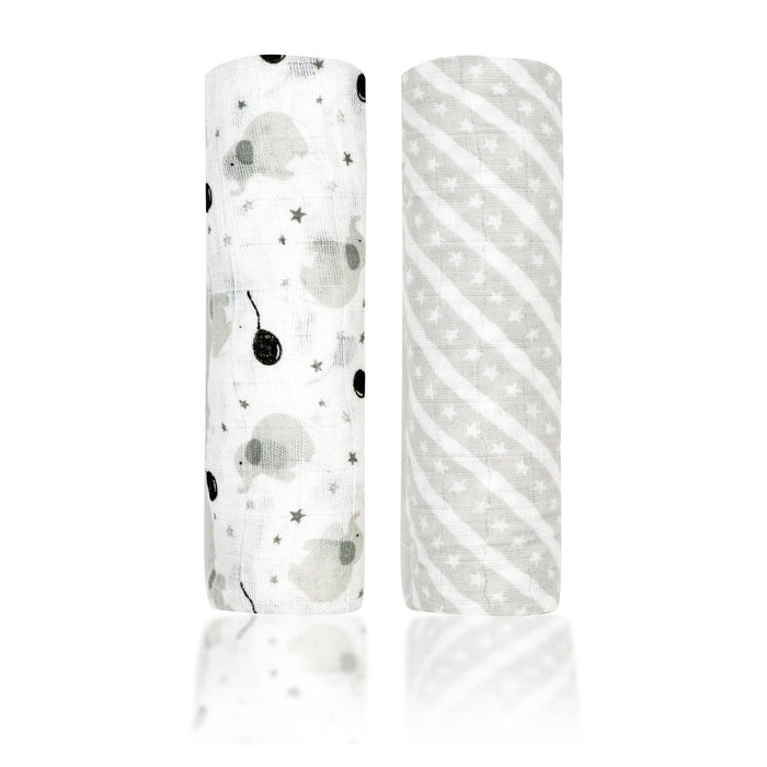 Necessities By Tendertyme - Necessities By Tendertyme 2 Pack Muslin Swaddle Blankets