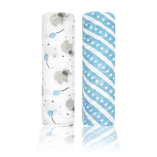 Necessities By Tendertyme - Necessities By Tendertyme 2 Pack Muslin Swaddle Blankets