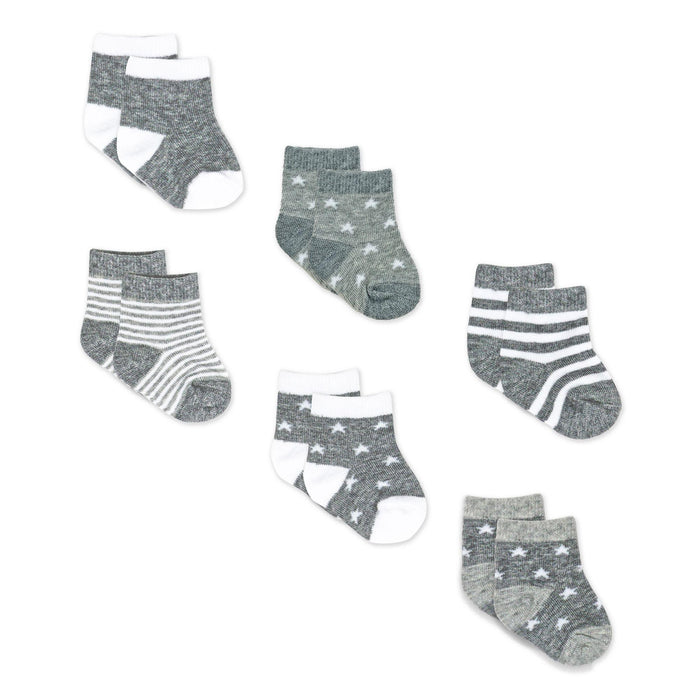 Necessities By Tendertyme - Necessities By Tendertyme Baby Sock Set - 6 Pairs
