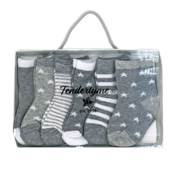 Necessities By Tendertyme - Necessities By Tendertyme Baby Sock Set - 6 Pairs