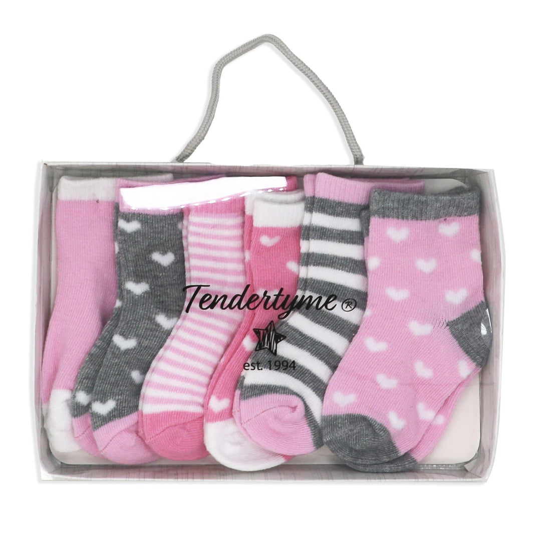 Necessities By Tendertyme - Necessities By Tendertyme Baby Sock Set - 6 Pairs