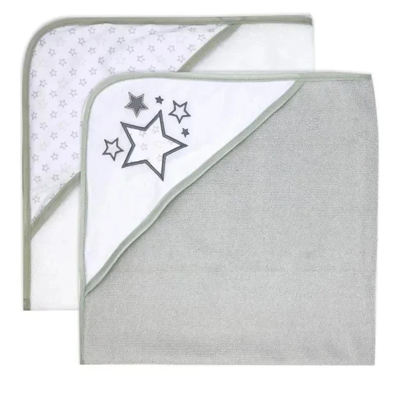 Necessities By Tendertyme - Necessities By Tendertyme Baby Star Hooded Towels - 2 Pack