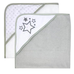 Necessities By Tendertyme - Necessities By Tendertyme Baby Star Hooded Towels - 2 Pack