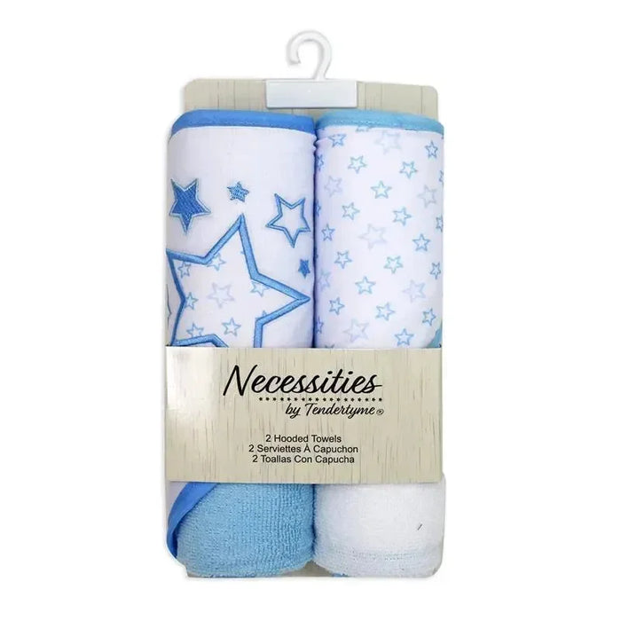 Necessities By Tendertyme - Necessities By Tendertyme Baby Star Hooded Towels - 2 Pack