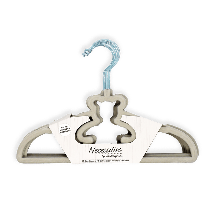 Necessities By Tendertyme - Necessities By Tendertyme Design Baby Hangers - 10 Pack