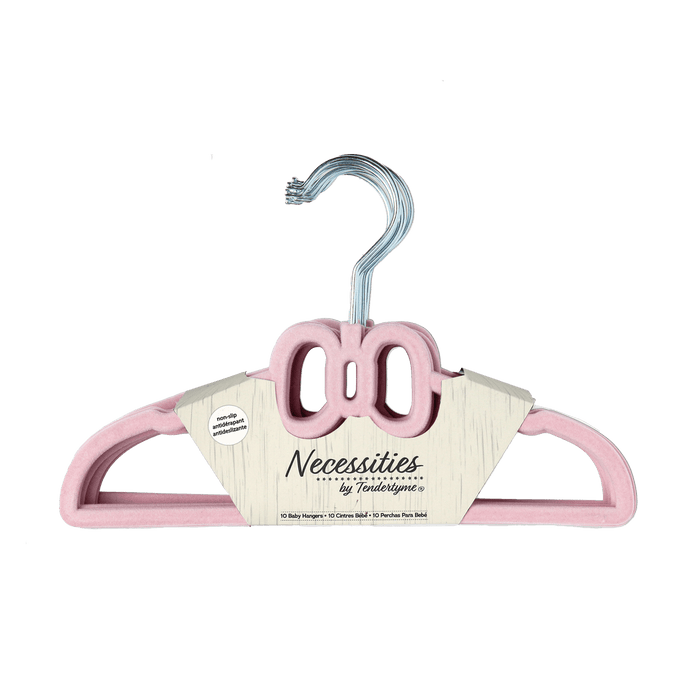 Necessities By Tendertyme - Necessities By Tendertyme Design Baby Hangers - 10 Pack