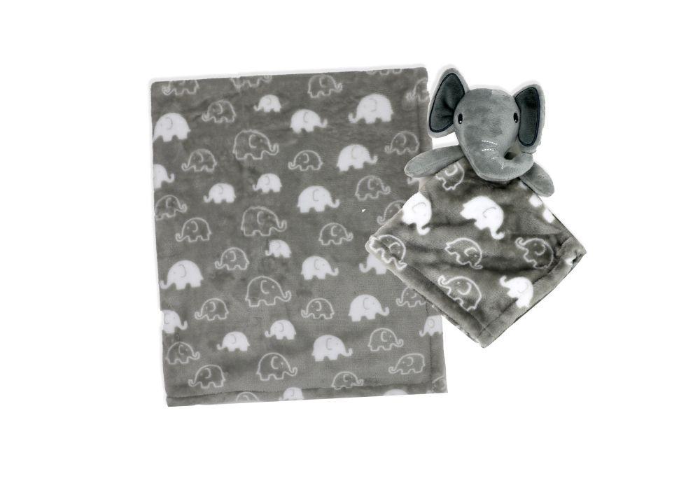 Necessities By Tendertyme - Necessities By Tendertyme Elephant Nunu with Blanket