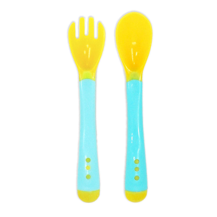 Necessities By Tendertyme - Necessities By Tendertyme Silicone Bib Feeding Set - Taco-Bout Adorable