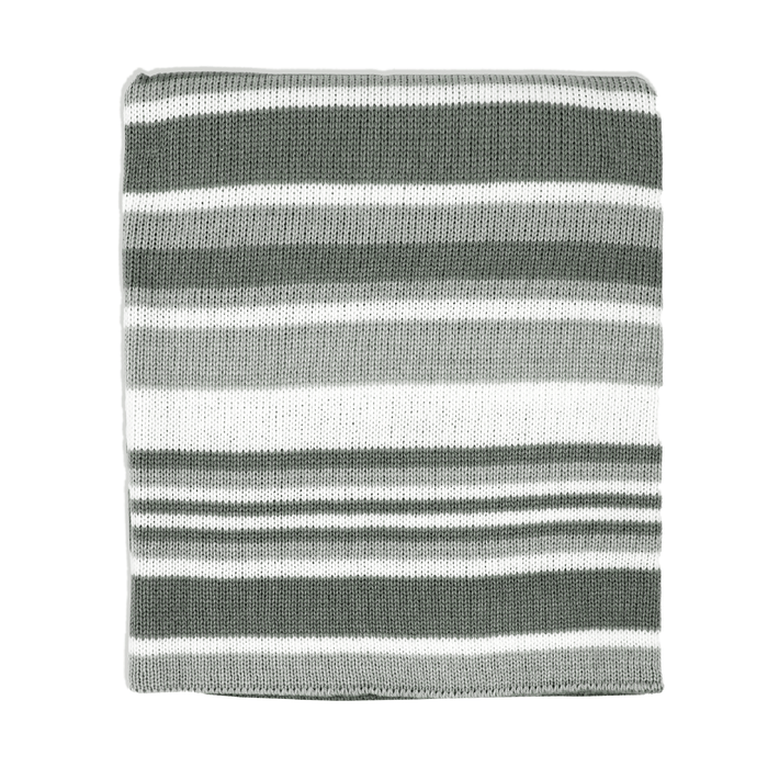 Necessities By Tendertyme - Necessities By Tendertyme Striped Knit Blanket